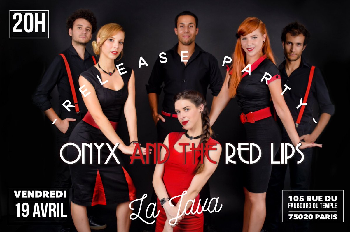 Onyx_TheRedLips's tweet photo. French Release of our album on April 19. Who’s coming? https://t.co/UV3eSR1pFv