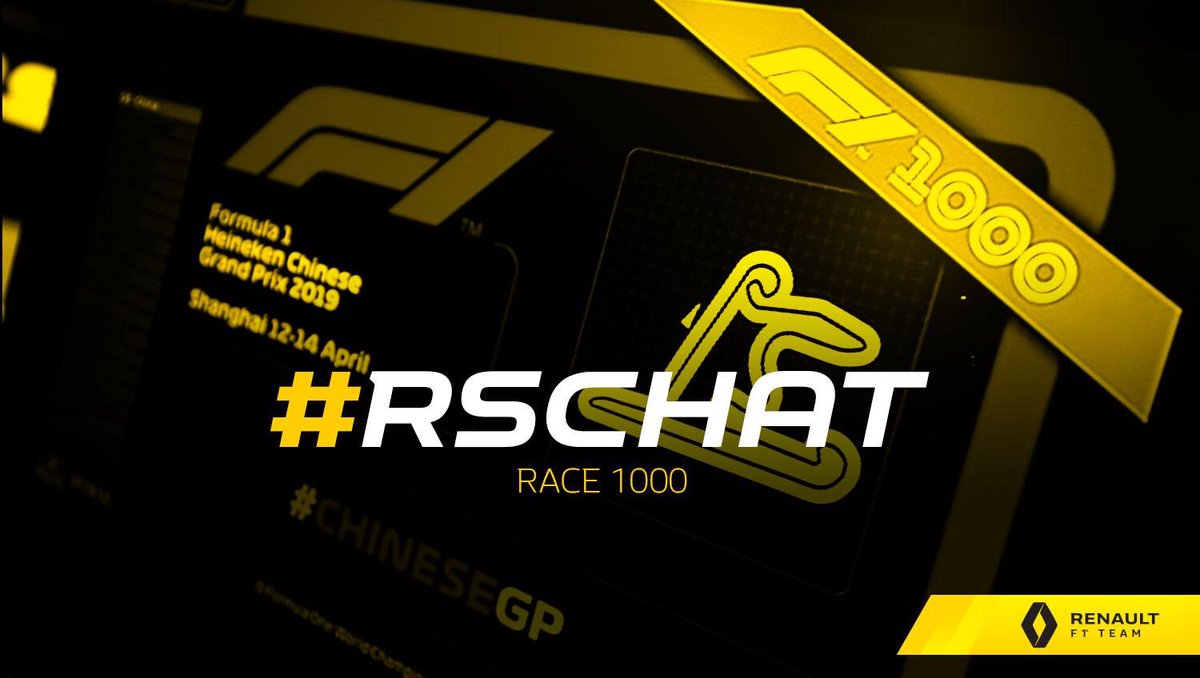 AlpineF1Team's tweet photo. Last #RSchat question for today; first race you ever watched?
#RSspirit #RSchat https://t.co/tCCKneWmTL