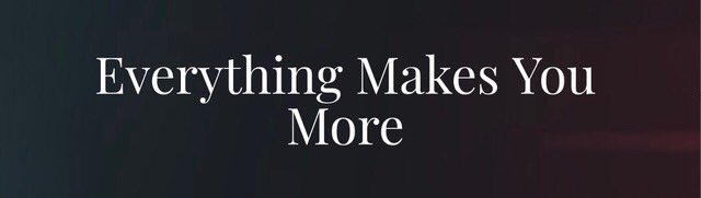 orifb's tweet photo. “Everything makes you more” every experience we have, every challenge we overcome, every breakthrough we achieve- makes us more. #moreismore #everything #lifeexperiences #thoughtoftheday #thisisliving #onethoughtaday #motivationalquotes https://t.co/ylCKEVQLpV