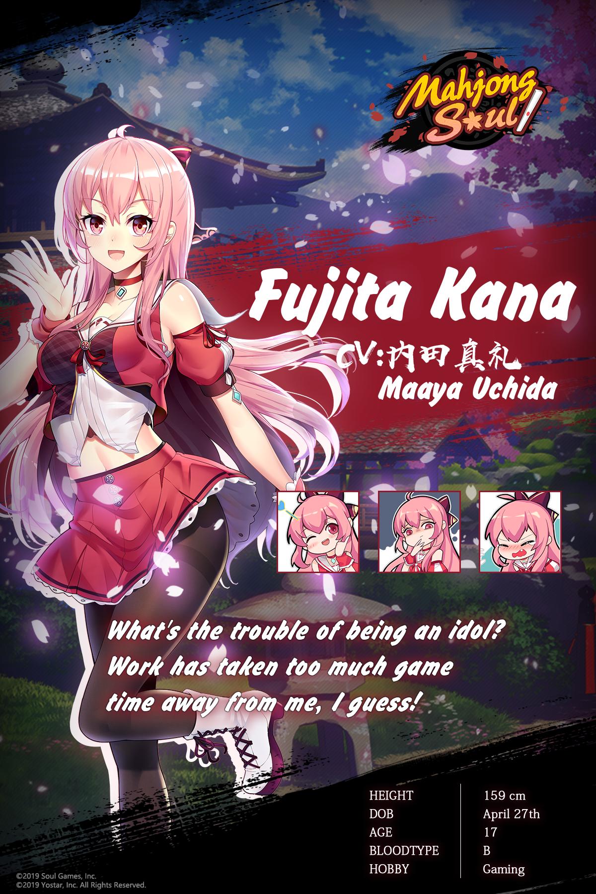 Mahjong Soul - Kana Fujita / Wallpaper] by Occitan21 on DeviantArt