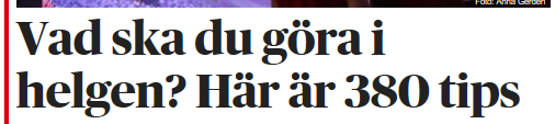 Men lugn nu.