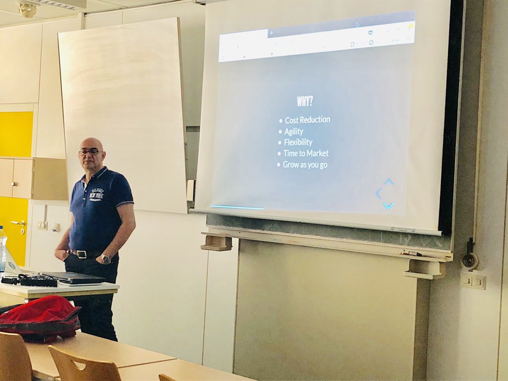 JamilSomaya's tweet photo. IBM Cloud workshop at Hochschule Reutlingen! Spreading the blue!! 🐝@MatthiasKubik @kiranG0yal #ibmlab #ibm #ibmcloud https://t.co/A2rqp9j1kM