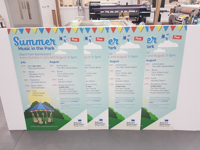 GPSColour's tweet image. Organising a summer event? Need signage? Eye-catching foamex, correx &amp;amp; aluminium boards now available from GPS, your one stop shop for your marketing needs. Buy online at #Printstore crwd.fr/2BORsHI