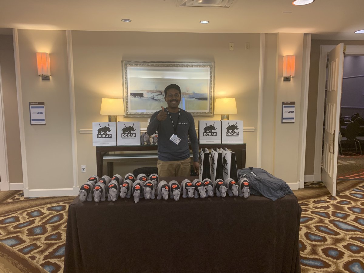 DCKAP's tweet image. Glad to be a part of the @AHTDistributor, AHTD Spring Meeting 2019, Omni Amelia Island Plantation Resort, Florida. Here&apos;s a glimpse of our booth with our branded bags &amp;amp; swags. Reach us to learn more on digitizing your business and drive online revenue. 
#ahtdspring #dckap