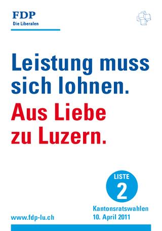 Gestern sagten sie: "Leistung soll sich lohnen." Heute sind sie für höhere Lohnabzüge/AHV-Beiträge!
  <a href="/FDP_Luzern/">FDP Luzern</a>
