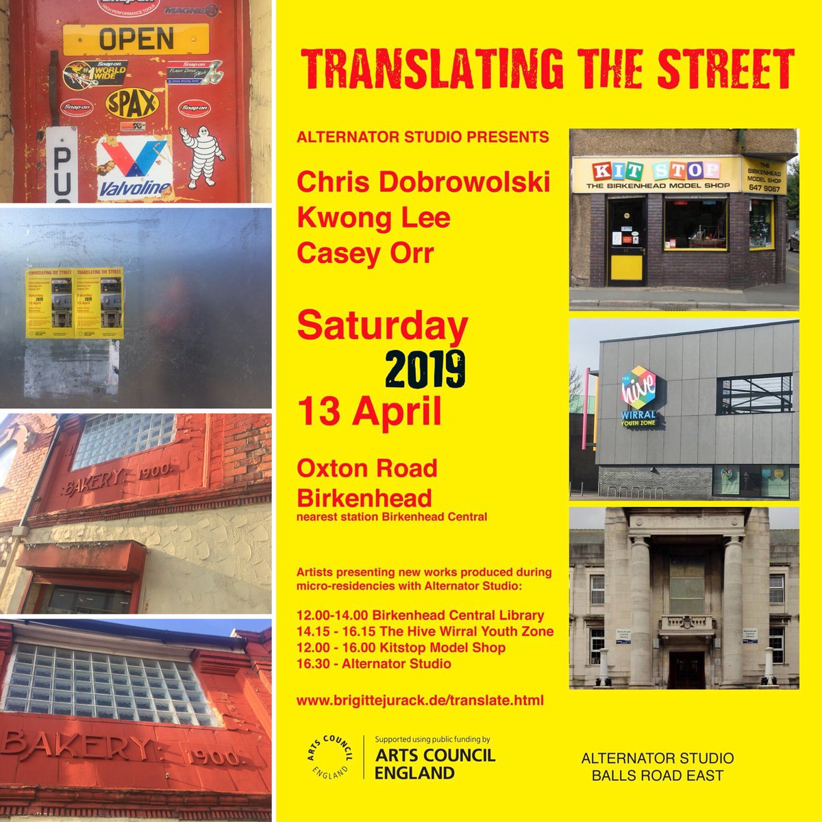 imaginewirral's tweet photo. @AltStudio2 @TheHiveYZ @WirralLibraries #kitstop #oxtonRoad tomorrow sees the return of Translating the Street in a four site, 3 artist led project about the diversity &amp; longevity of the businesses &amp; people around Oxton Road @Thefullminty #Wirral2019 https://t.co/h8zstsb3p4