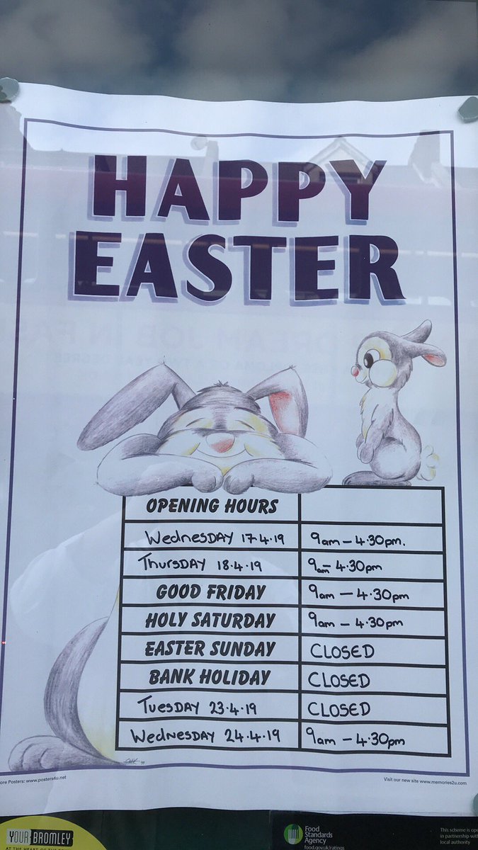 EASTER OPENING #BeckBromFL #Bromley #EatMoreFish