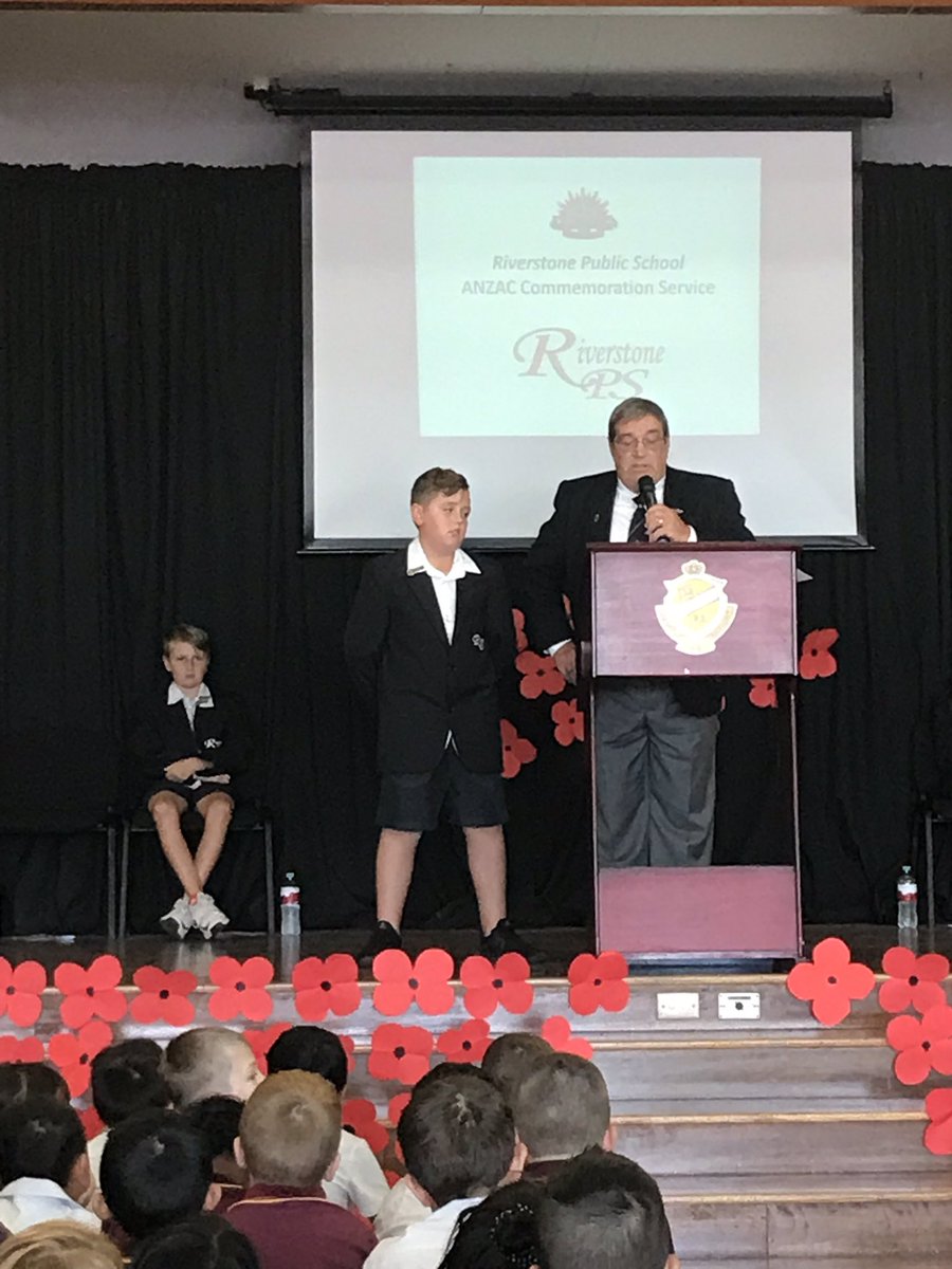 ANZAC Day commemorations at Riverstone PS. Such a beautiful service. Thank you to our special guests for sharing your thoughts and memories with us today.
#RiverstonePS <a href="/Riverstone_PS/">Riverstone PS</a>