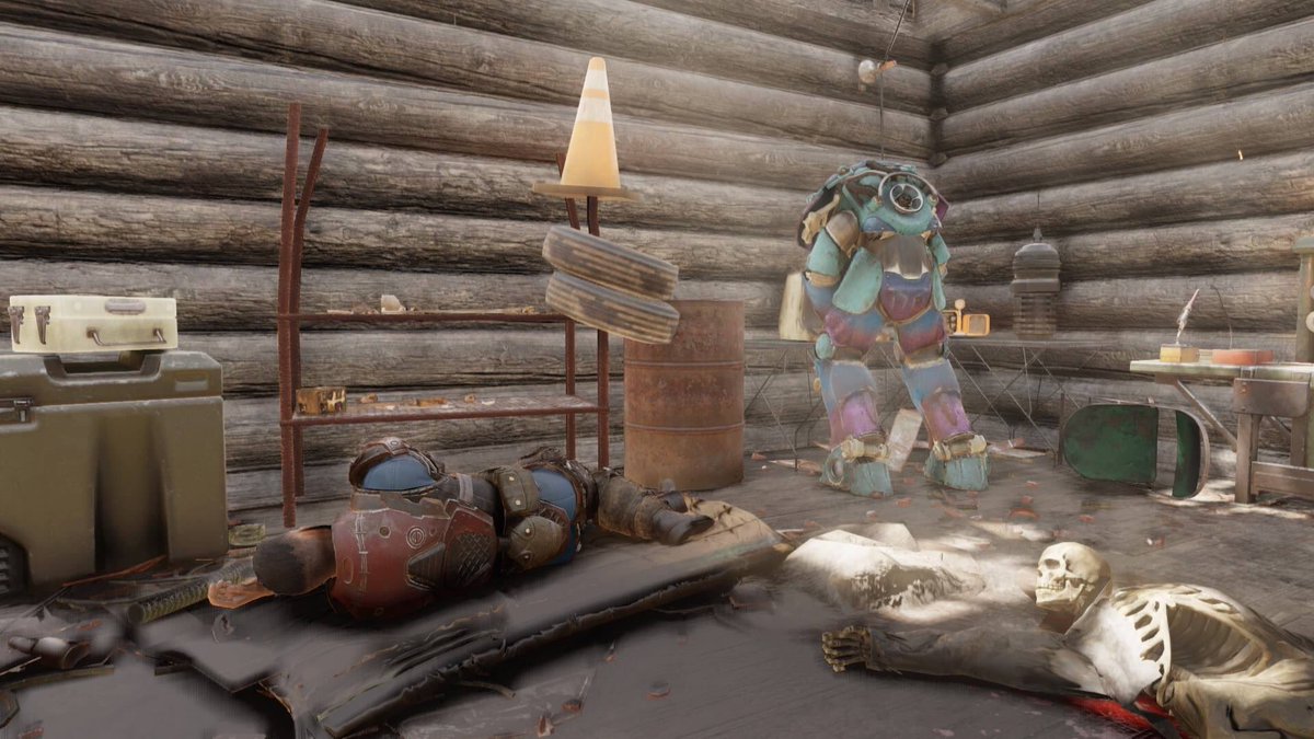 wasteland_dude's tweet photo. Wake me up when the cool down is over. Youβd think they at least give us a timer.. sheesh. π #Fallout76 #ShearTerror #Photomode https://t.co/Egx3zUdbW7