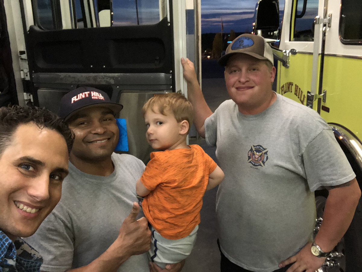 VicMaggio2020's tweet photo. Thank you to the a first responders team, of Flint Hill Fort MILL,SC     Austin absolutely loved Seeing his first Fire Truck this evening😀Such a welcoming bunch of guys. https://t.co/yHb8nEgESf