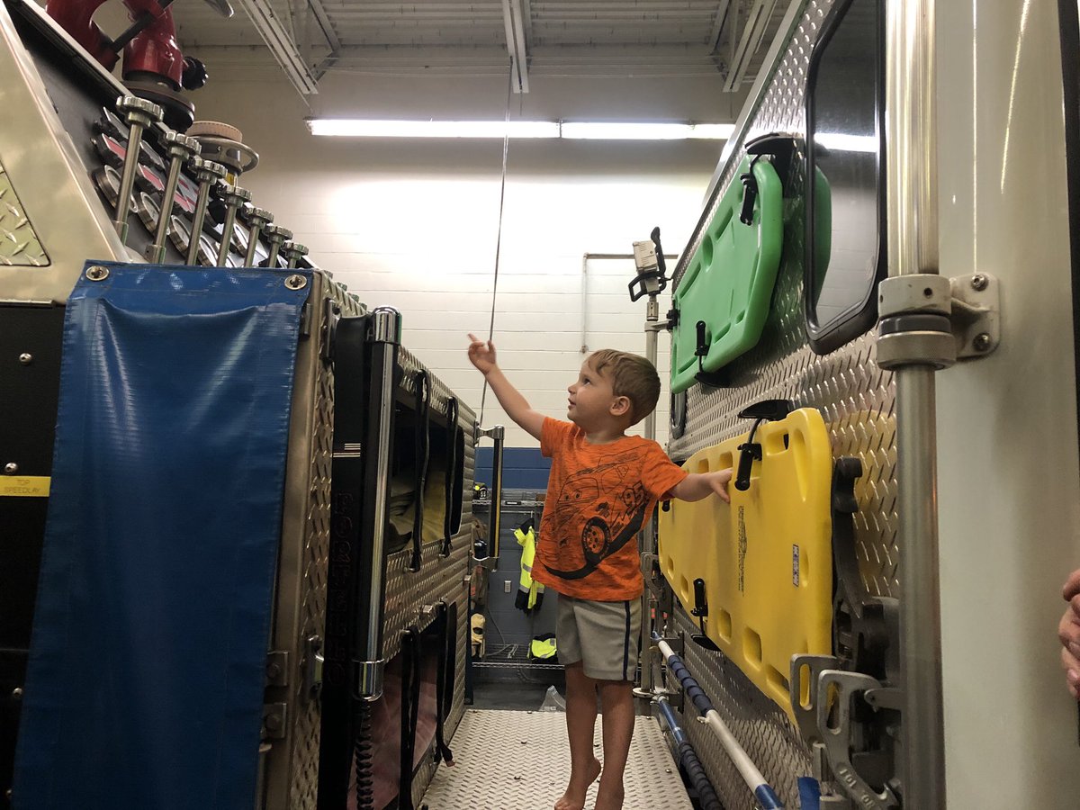 VicMaggio2020's tweet photo. Thank you to the a first responders team, of Flint Hill Fort MILL,SC     Austin absolutely loved Seeing his first Fire Truck this evening😀Such a welcoming bunch of guys. https://t.co/yHb8nEgESf