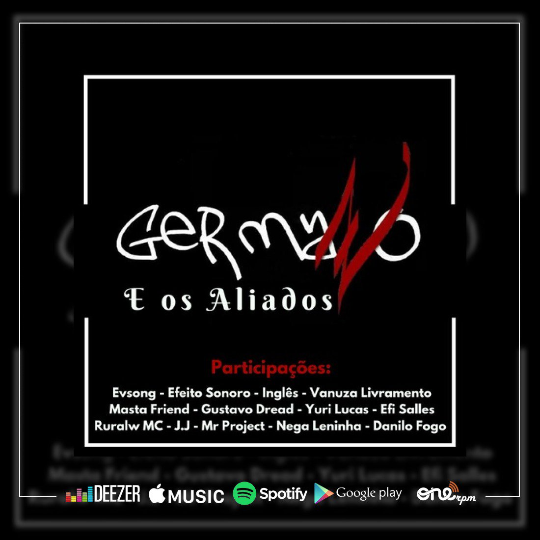 germanorapper12's tweet photo. SALVE!
EM BREVE ESTARÁ EM TODAS AS PLATAFORMAS DIGITAIS O ALBUM:
GerMano e os Aliados
COM PARTICIPAÇÕES DE AMIGOS QUE SOMARAM NESSA CAMINHADA DE QUASE 20 ANOS DE RAP.
#EMBREVE
#GerManoRapper #eosaliados https://t.co/QftzL8F4oY