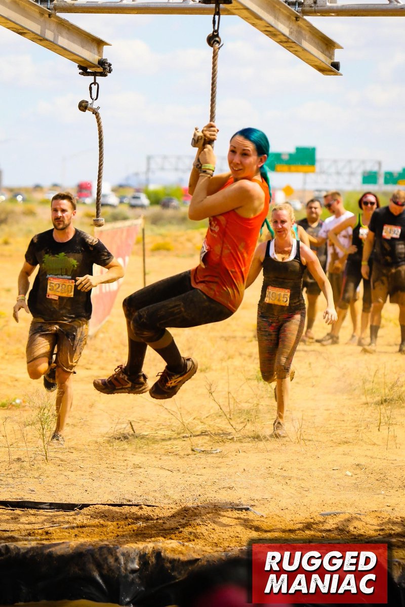 runnerantics's tweet photo. Still sick π« but the professional photos from the Rugged Maniac are up!!! Zipping through the desert π¨ and yes, I got the bell ππ
#ruggedBR #BibChat #runner #ocr https://t.co/XbL8T2lnwN
