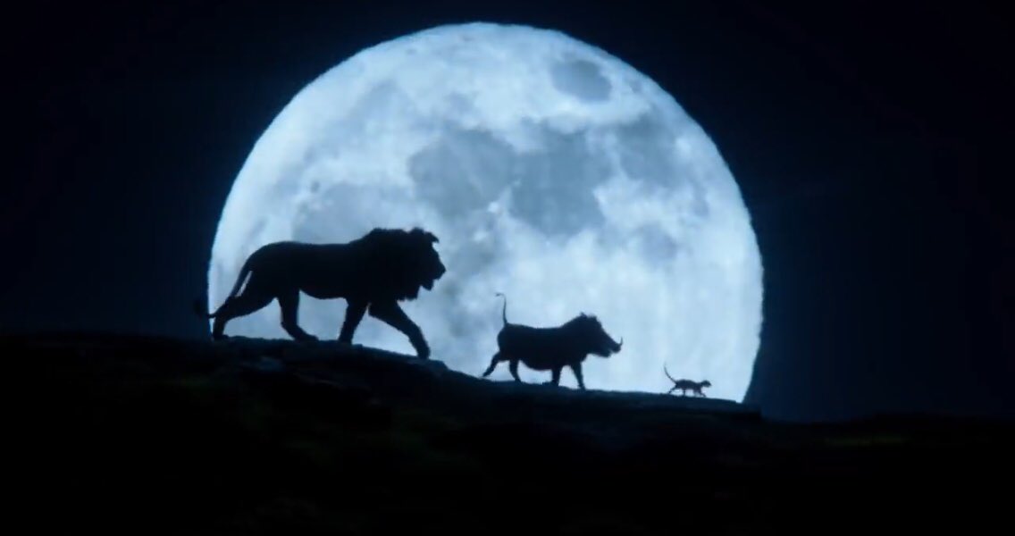 || I almost burst into tears watching this trailer, especially with this scene and the music. The Lion King has always meant so much to me and I’m so happy it’s coming back 😭😭

#TheLionKing