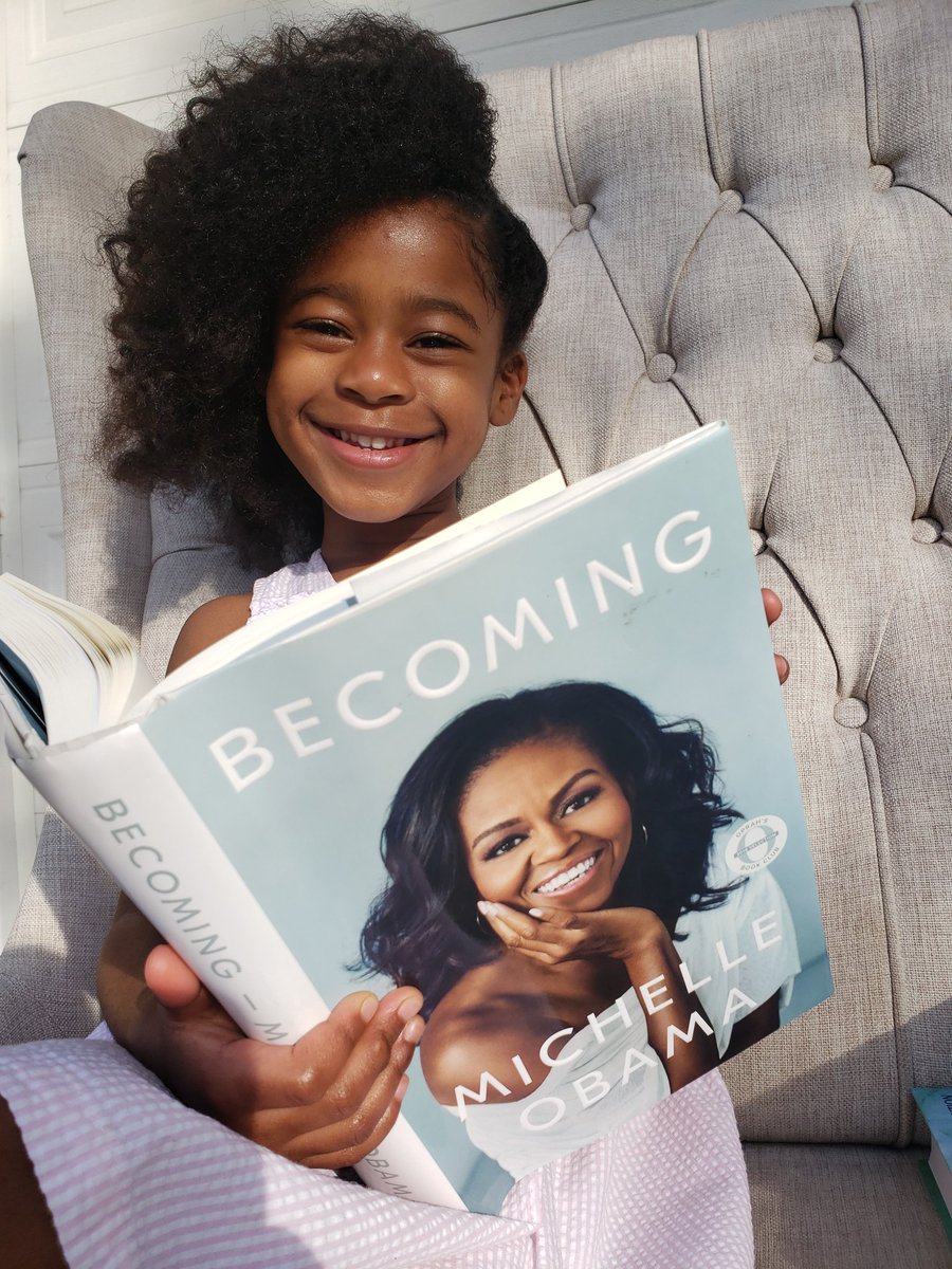 Ashleysmovement's tweet photo. @MichelleObama we are consciously BECOMING! THANK  YOU for a platform for my preschooler to view and be empowered by! https://t.co/JB1DxkpAzD