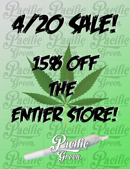 4/20 Sale: 15% Off the Entire Store! pacificgreenpdx.com/2019/04/11/4-2…