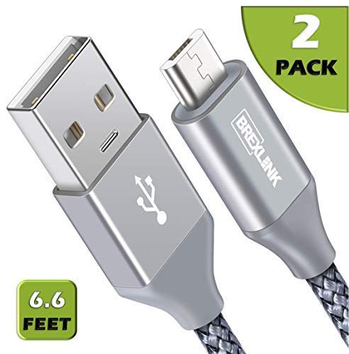 EapWriting's tweet image. Micro USB Cable Android, Micro USB to USB 2.0 Cable (2-Pack,6.6Ft) Nylon Braided Sync and Fast Charging Cable for Samsung, Kindle, Android Smartphones, Galaxy S7 Edge, Moto G5, PS4 (Grey) by BrexLink #android #usb2cable #charger amzn.to/2KDDbD4 via @amazon