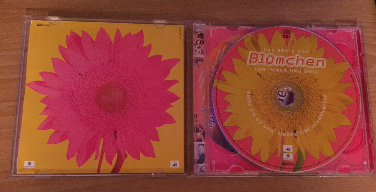BlackUniGryphon's tweet photo. I bought this #CD from a website in Italy. It was the 1st time I ever purchased something w Euro €! #Blümchen #2CDs Für Immer und Ewig. #techno #90er #90s #pop #HappyHardcore #Eurodance #GenX #blümchianer #BluemchenFan #Y2K https://t.co/GXPF7dScdF