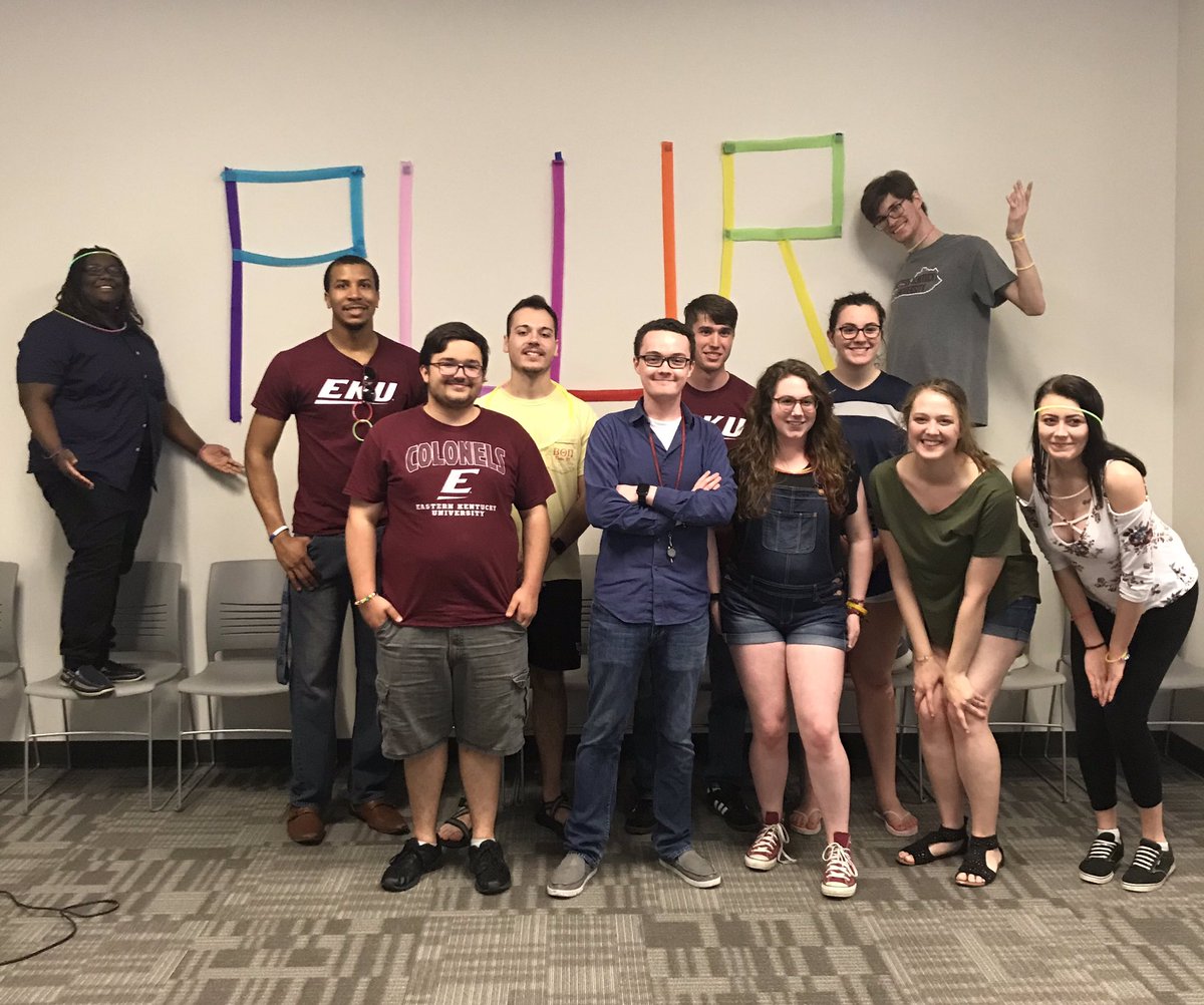 EkuRha's tweet photo. PLUR = SUCCESS!!! Huge thank you to our amazing staff from NRHH and RHA who helped to put together and host! It also couldn’t have been such a great success without the record scratching of our very own secretary, Josh Hieneman! Until next time everyone!
#plur2019 https://t.co/85JZmtMk6K