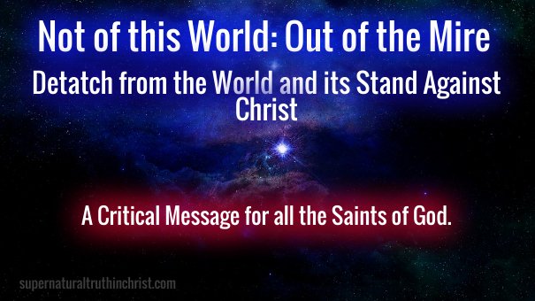 Undo the subtleties of worldly influence upon the mind of the Body of Christ..
Not of this World: Out of the Mire: The First Step toward Waking the Giant
amazon.com/dp/1539169073/… …