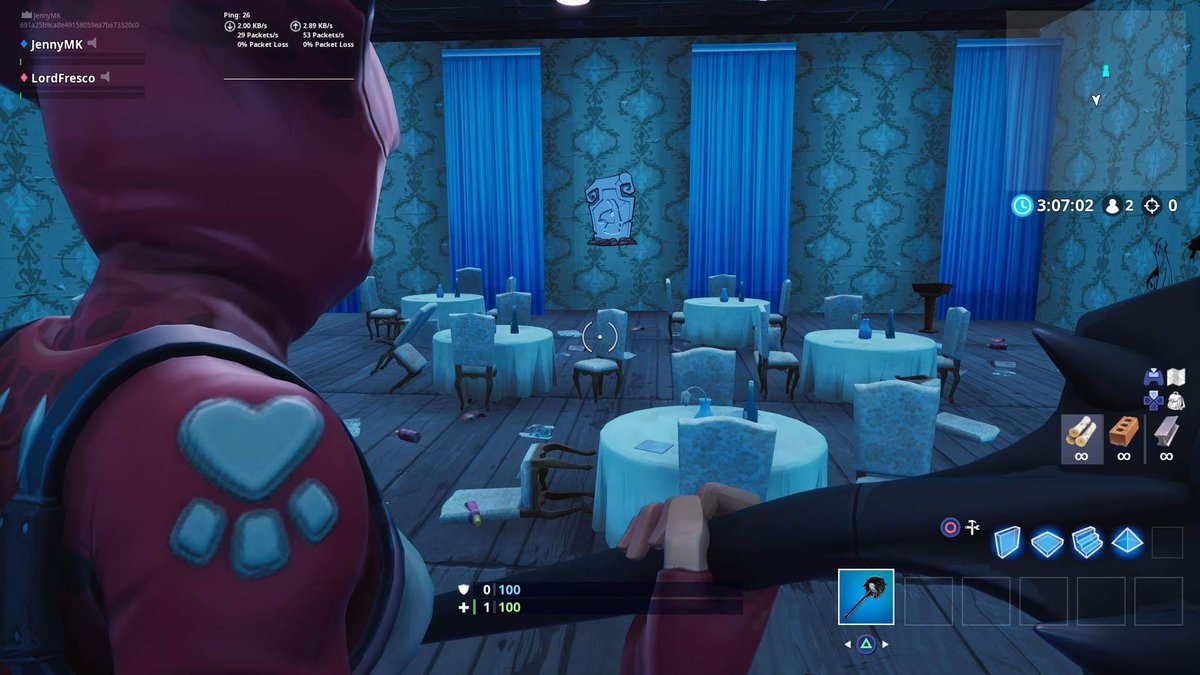 JennyMKGames's tweet photo. MY ISLAND NEEDS AN ISLAND CODE! Who loves a good murder mystery escape room? Welcome to 'Homicide Hotel'. I promise it's a good one 😊 can anyone help me out? #Fortnite #FortniteCreative https://t.co/kgReSQ7RgE