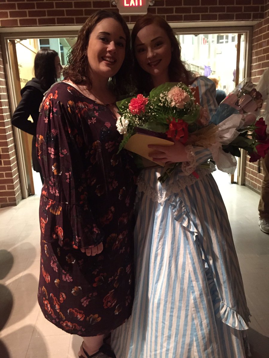 MissAlexisBrink's tweet photo. Congratulations Bishop McCort on an amazing opening night!!! An even bigger shoutout to my beautiful and talented little sister. I can’t believe it was your last opening night, but I am so blessed that I got to spend it watching you do what you love ❤️💛 https://t.co/9BUyLDyY7O