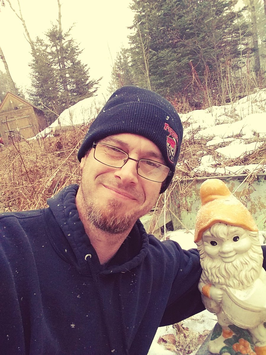 Chimney_Tech_1's tweet photo. While inspecting a chimney I spyed this little fellow in a magical boat filled with moss. You meet all walks of life in the field. Or forest. https://t.co/lGGDX8jgxD