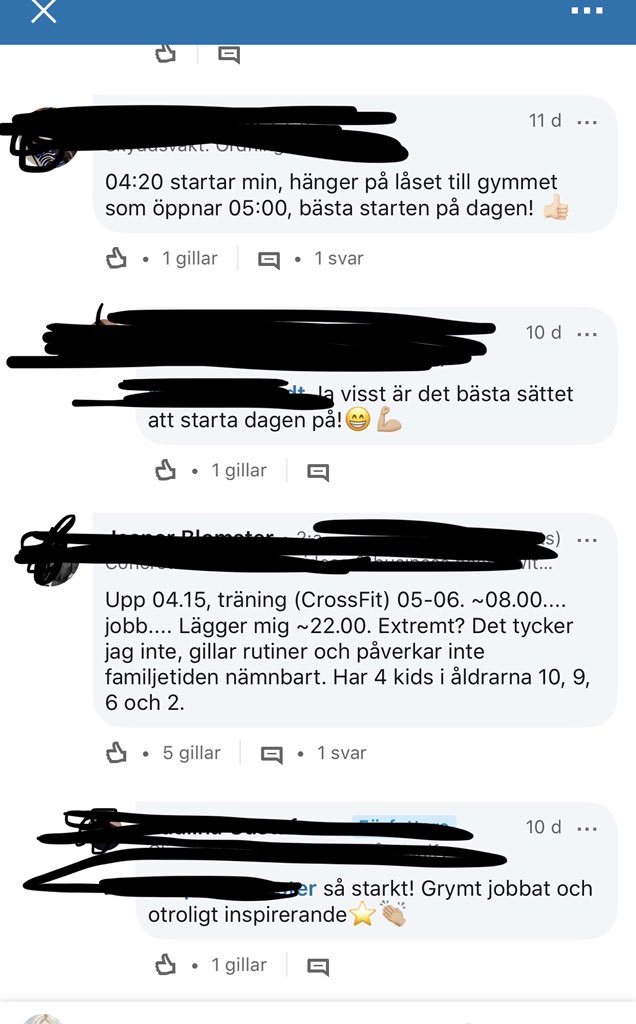 Ibland är linkedin som en sån sajt där folk hjälper varandra att bli mer ätstörda. Fast med jobb då.