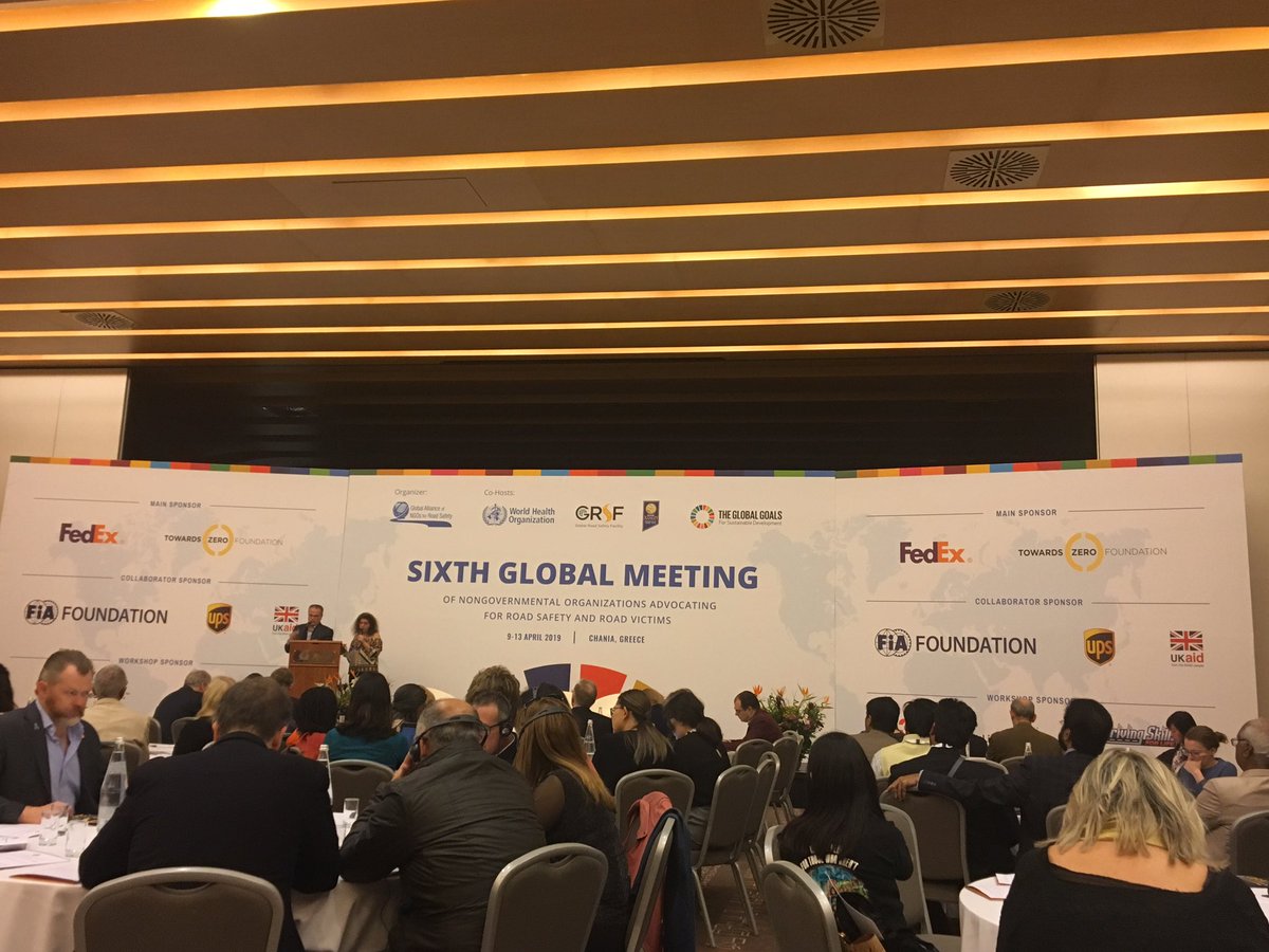 RajniGandhi2102's tweet photo. Time to evaluate what we have done in last Decade, the success stories and Challenges. NGOs let’s raise your voice and ready for another big ASKS to your Governments and the System. Great to be at The #SixthGloballRoadSafetyMeeting https://t.co/mZKt6ov4rL