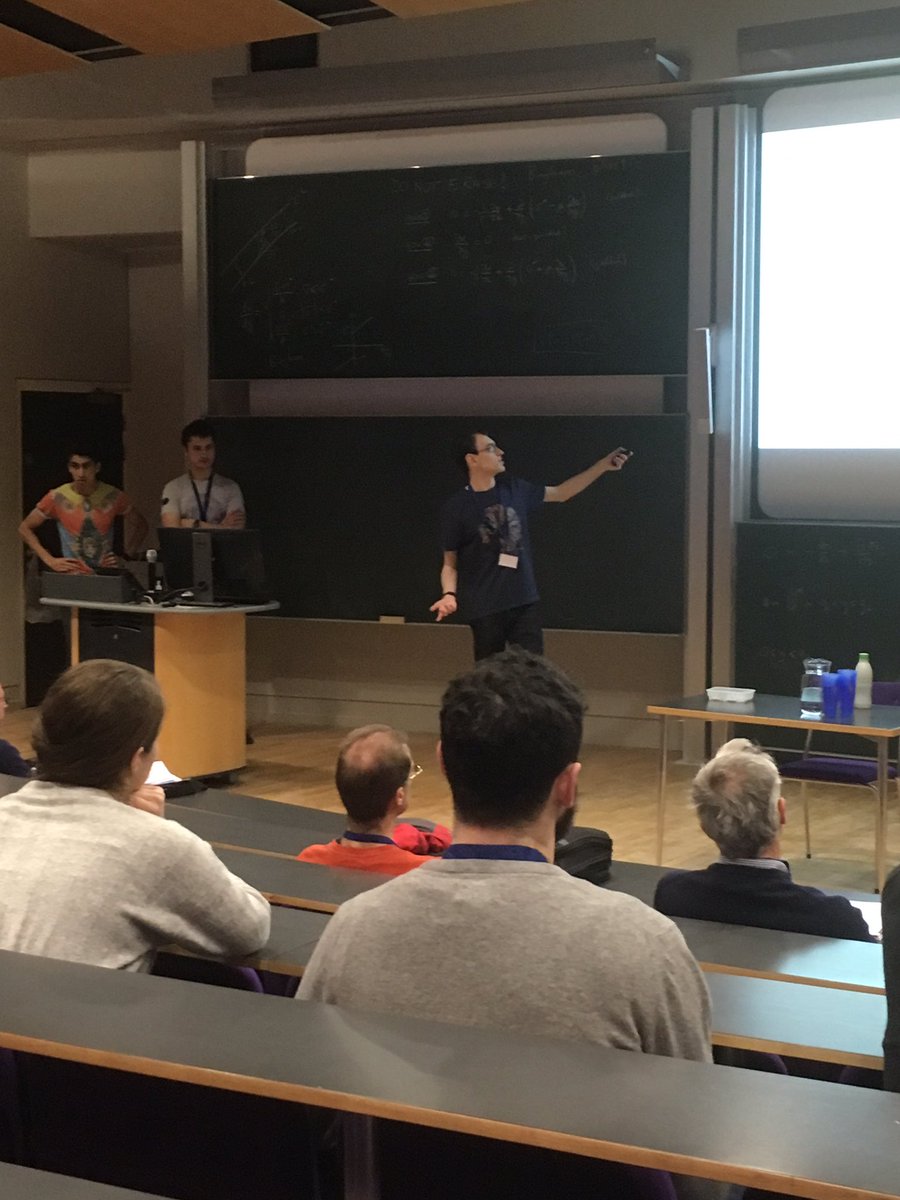 esgi145's tweet photo. Syngenta team kicking off this mornings talks on the final day here @FacultyMaths https://t.co/xNHNo2VdNu