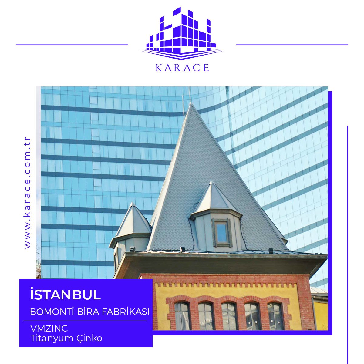 karacecati's tweet photo. İstanbul, Bomonti bira fabrikası projesinde Türkiye Genel Temsilcisi olduğumuz VMZINC’i tercih eden proje yetkililerine ve uygulamada emeği geçen herkese teşekkür ederiz... #karace #vmzinc #vmzinccladding #mimar #mimaritasarım #titanyumçinkoçatı #kenetçatı #şantiyeşefi https://t.co/PbSIIv4vhz
