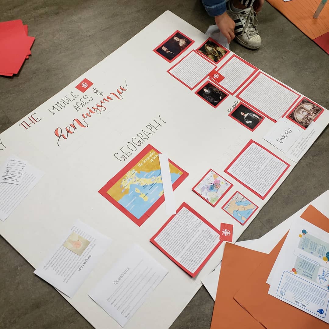 MsMimura's tweet photo. Getting ready for our 1st annual medieval faire day where Ss lead activities & present findings. Theme- Interconnections of distant regions around the medieval π #sshat Inspired by #historydayla #Eduprotocols #leaderinme @FirstAveMS @ArcadiaUnified @FirstAvePTSA @HistoryKirchh https://t.co/HmN3qJ02fo