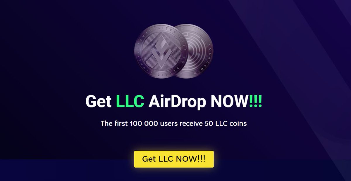 airdropratingio's tweet photo. A new Airdrop by LocalCoin
Estimated value 30  LLC = ~$25  💰

Our rating: 9.0/10 🎖

Needed: Telegram Twitter Email Other 
Participate now: https://t.co/VsDvukDFau https://t.co/g86sBEZ5KG