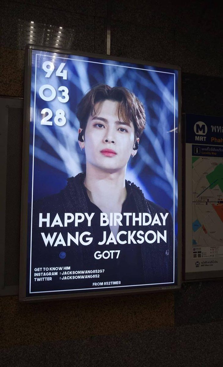 YO020540's tweet photo. Project Birtday BamBam & Jackson ที่พหลโยธิน ภาพดีมากก😍
@852Times @bambimyboo97 #WEMADEIT_FORJACKSON #JacksonWang #BamBam
#GOT7
#갓세븐 https://t.co/qRIFwtKa6K