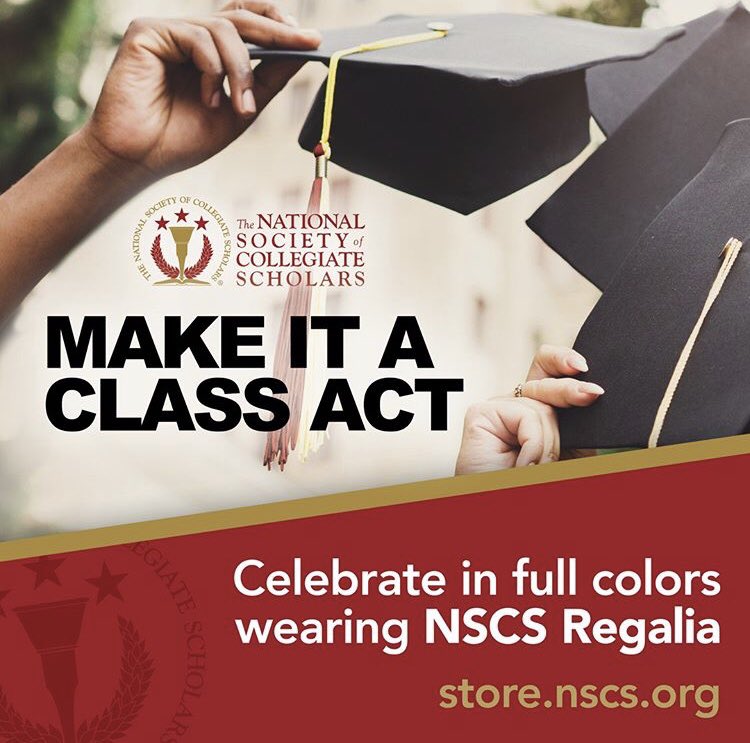 NSCSUSF's tweet photo. Don’t forget to show your NSCS pride at graduation! ❤️💛 https://t.co/Ul0sEWCCm8