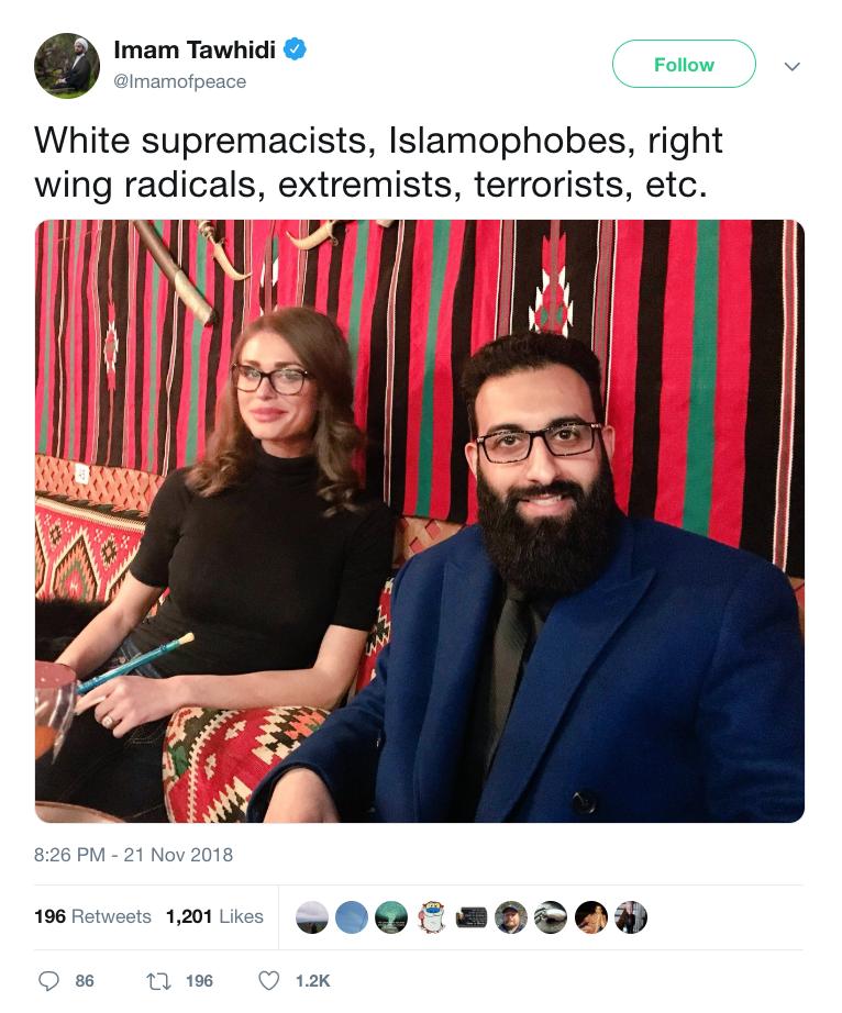 Reminder: As  @imamofpeace falsely accuses others of being radicals, he actively partners with and promotes known far-right extremists.  https://twitter.com/a_picazo/status/1106443364445020160