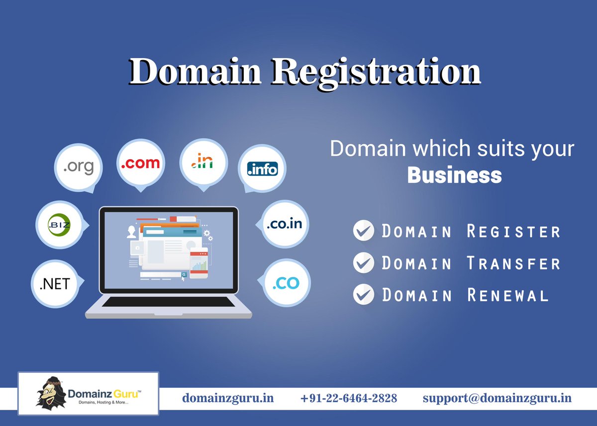 DomainzguruInd's tweet photo. Domain to suit your business, at most affordable prices ever!  Visit https://t.co/GH6QNOqlwK or call us now - +91 9029010203 #WebsiteDevlopment #DigitalMarketing #OnlineBusiness   #GoogleSearch #OnlineMarketing https://t.co/TJEwOaLPhh