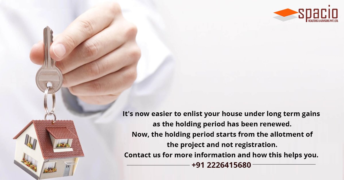 SpacioRealtors's tweet photo. Good news for property investors! Holding period renewed! #ITAT #Tax #Residetial #Realestate #Property #PropertyInvestors 
https://t.co/BrmT0WnQ9Q https://t.co/ec8GefXViW