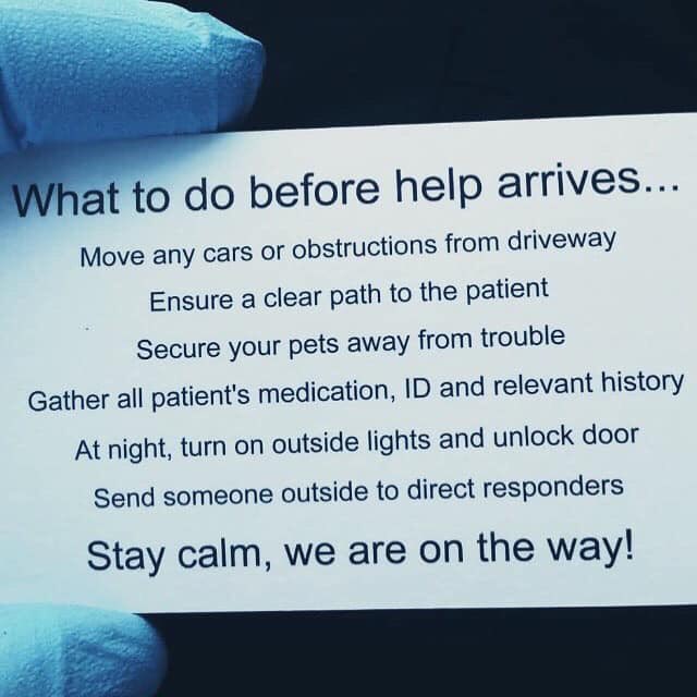 If you have an emergency and need to call 999, have you thought about how to make our jobs easier 🤔🚑
#TimeCritical #StayCalm #Reassure #Access 

 @swasFT @BNSSG_SWASFT @AmbControl999 @Bristolambo @Wilts_SWASFT @SWASFTHART @GWAAC