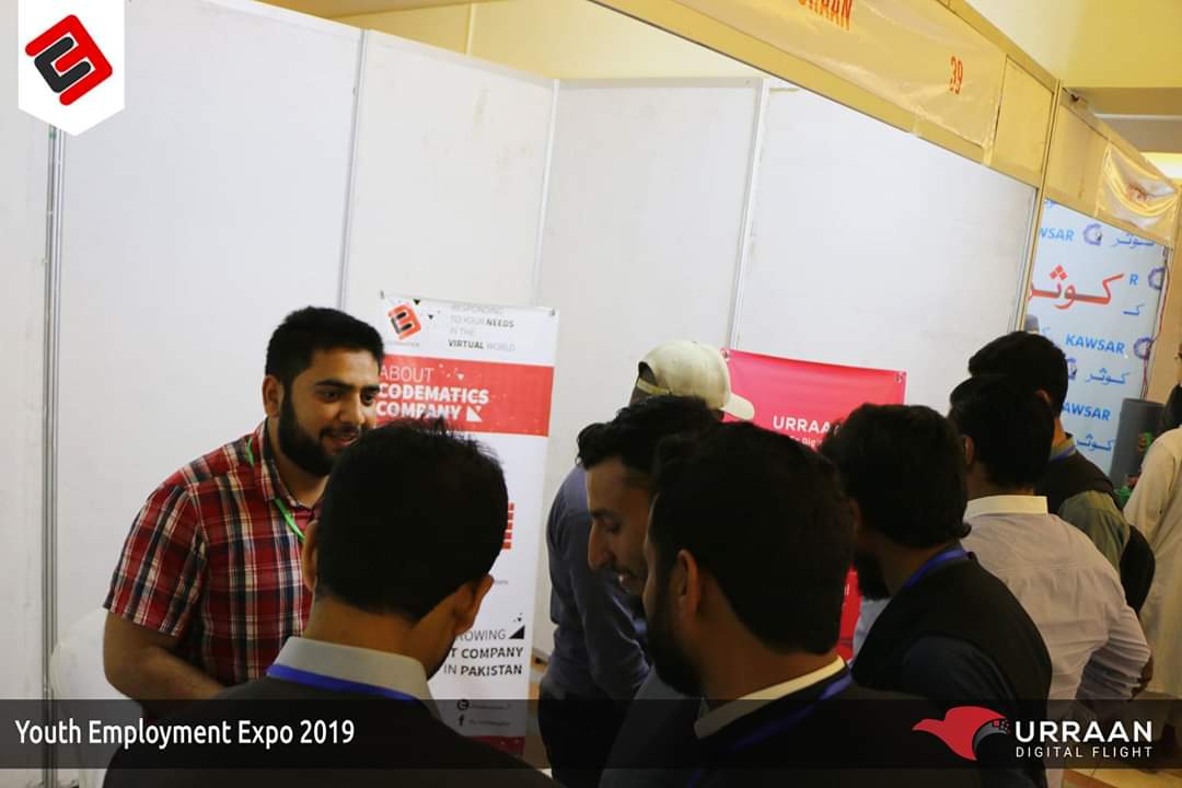 Codematics_Inc's tweet photo. Highlights from the Youth Employment Expo, 2019.
Urraan's Program Manager, Annie Gul spoke in the panel discussion on "Digital skills, Entrepreneurship, and Innovation".
#EmploymentExpo #USAID #USPCASE #KPITB #WorldBank #Urraan #Codematics #Peshawar #Pakistan https://t.co/x4SJf2V2VR