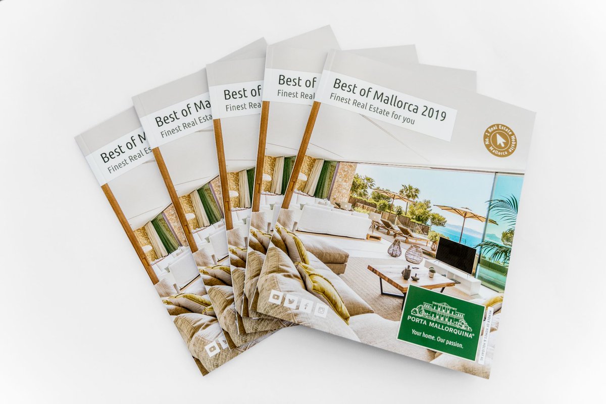 Liebe Mallorca Freunde,

wir freuen uns, Ihnen unsere Best Property Selection 2019 präsentieren zu dürfen.
Der Porta Mallorquina Immobilienkatalog liegt in unseren Immobilienshops für Sie zur Abholung bereit oder Sie schmökern in unserer Online-Ausgabe: issuu.com/portamallorqui…