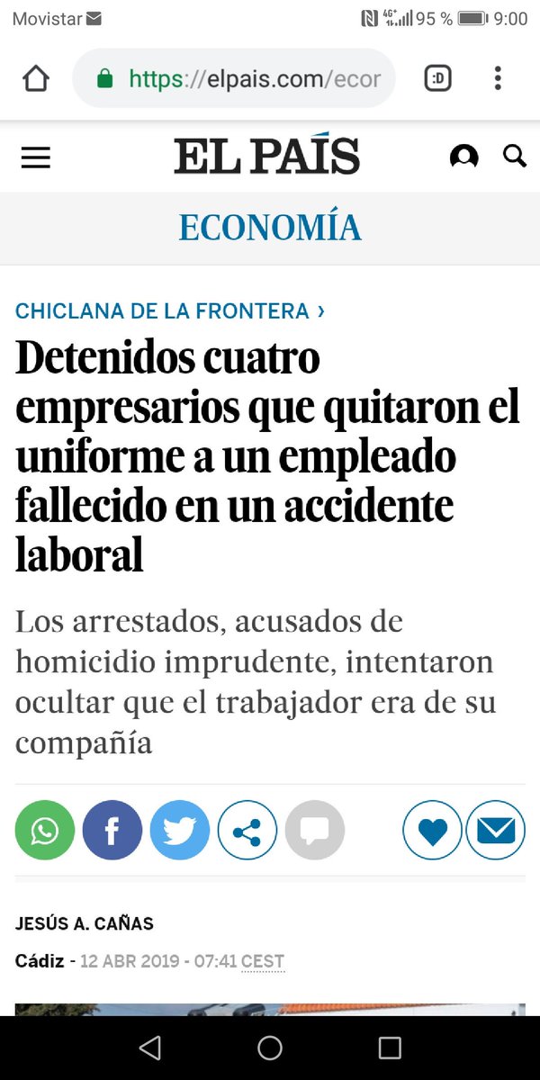 aristu_carlos's tweet image. Si quieres conocer un país, pregunta cómo trabaja su gente. Lo demás son banderas
#NoMasMuertesEnElTrabajo