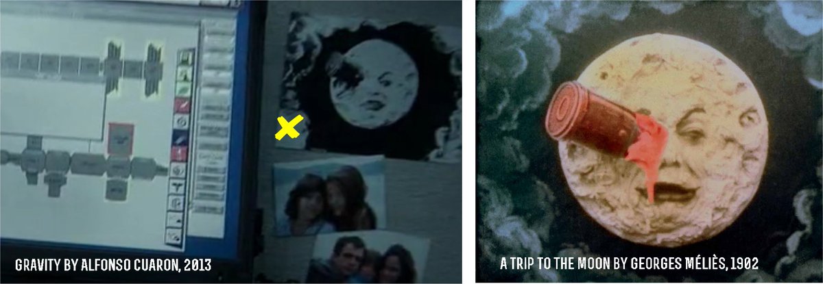 Hey <a href="/alfonsocuaron/">Alfonso Cuaron</a> , do you remember this in gravity ?🌜
We need your support to restore the final resting place of Georges Méliès in Paris. Help us &amp; share <a href="/gmeliesproject/">The Georges Méliès project</a> 🙏His great great granddaughter