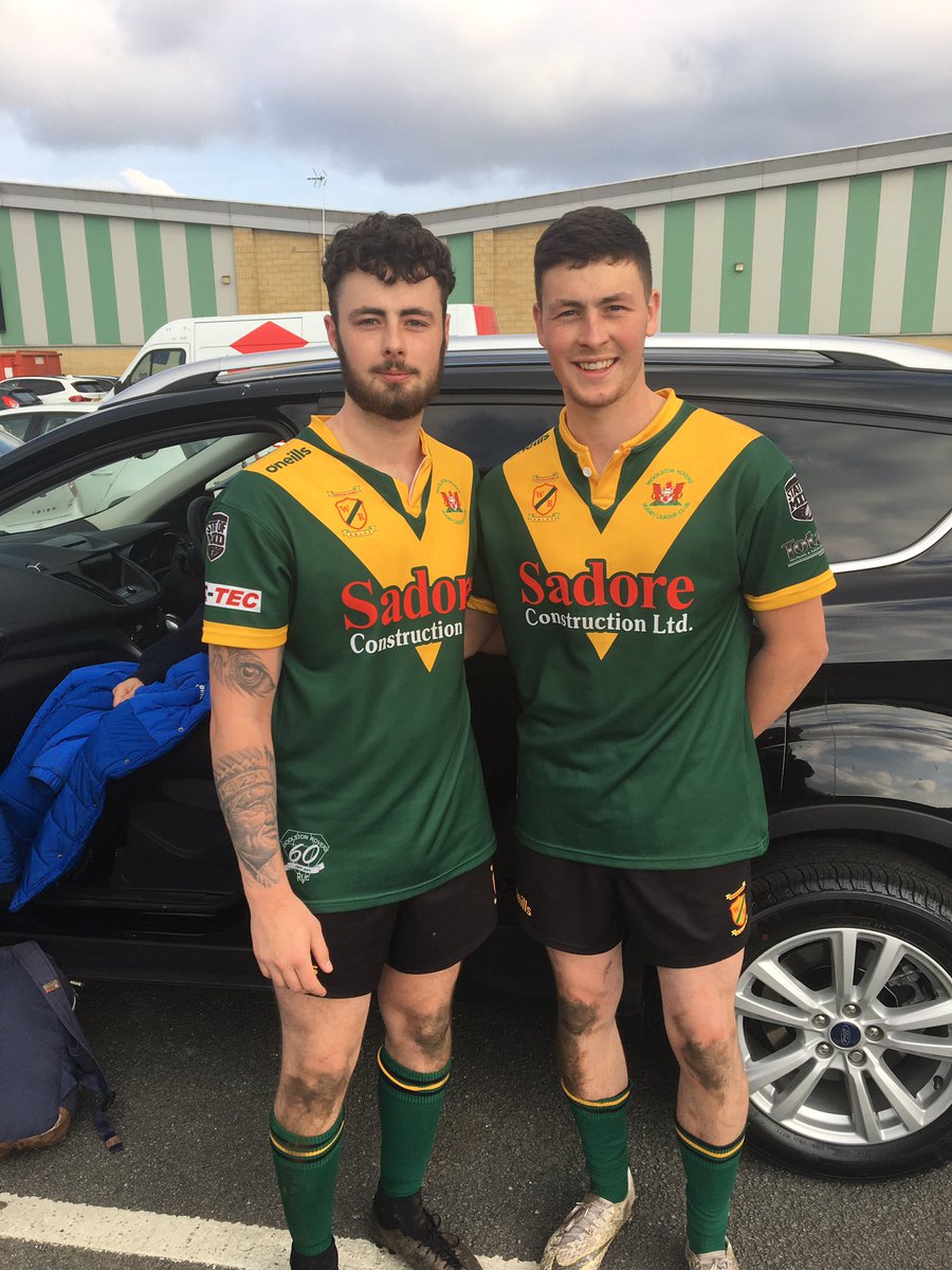 Putting in a shift for <a href="/SadoreConst/">SadoreConstruction</a> in the morning and playing for <a href="/woolston_rovers/">Woolston Rovers RLFC</a> in the <a href="/SadoreConst/">SadoreConstruction</a>  sponsored kit in the afternoon. Thank you Phil at Sadore for your continued support of Woolston Rovers 🔰