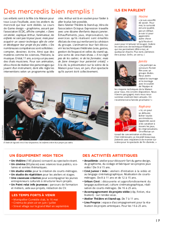 Ecdc34's tweet photo. Nous sommes fiers d'apparaitre dans le journal "Montpellier notre ville", n°442, d'avril 2019 🤩
#Montpellier #Occitanie #ECDC #Jeuxvidéo https://t.co/447xDvLdhv