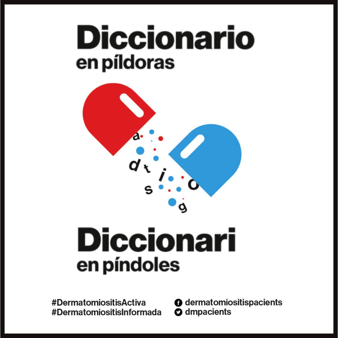 dmpacients's tweet photo. 1/2 A partir de la semana que viene, ponemos en marcha el 
💊#DiccionarioEnPíldoras💊, un proyecto para acercar el lenguaje médico a todo el mundo, en colaboración con el Dr. Ignasi Rodríguez-Pintó @UMAS_Mutua 👏 https://t.co/6kMmNmLuOn