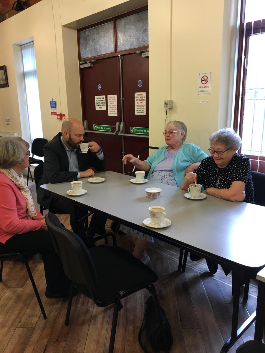mayorofhackney's tweet photo. Hackney Wick has always been about more than just the creative economy. It was gd to have a chance to drop into Trowbridge Senior Citizens & hear from Gordon & Dot about Silver Surfers & Friday Bingo. Several members worked in the old Matchbox Factory on the Lea #WickedFriday https://t.co/VYJuA6PouU