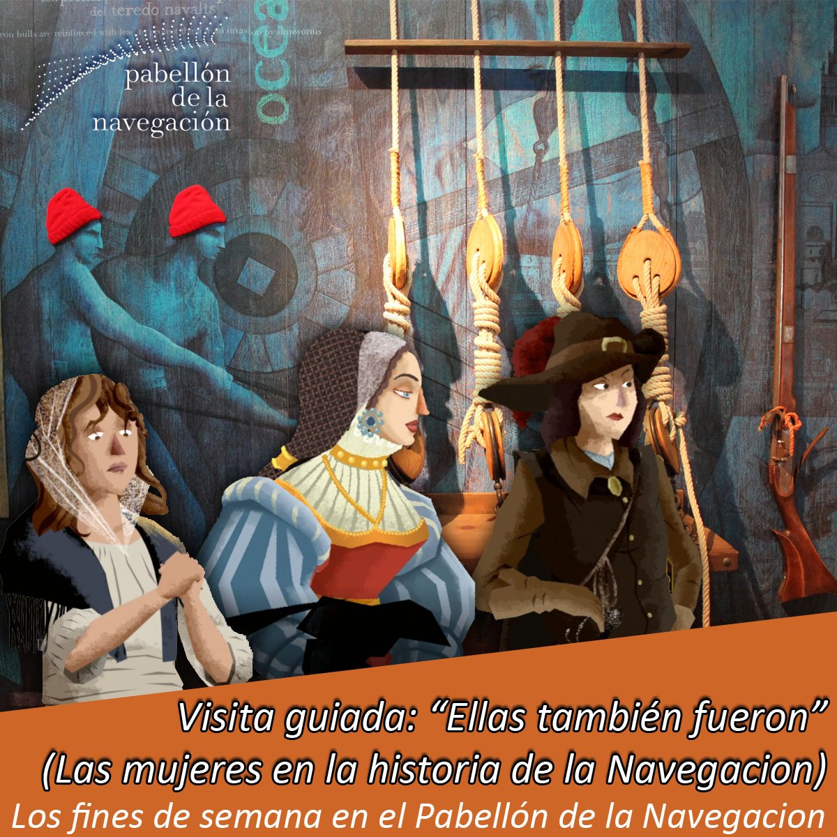 ⏰Ya llega  #SemanaSanta2019  y en <a href="/PNavegacion/">Pabellón Navegación</a> contamos  con actividades educativas y de ocio . Te proponemos una visita guiada para el  sábado y domingo próximos  
✅🌎pabellondelanavegacion.com/web/centro-exp…
   ✅  🎤 pabellondelanavegacion.com/web/centro-exp… …