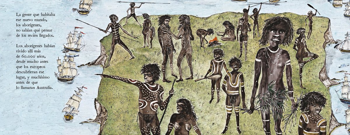 CanalLector's tweet photo. Todos tenemos una historia detrás
Esta es la de #Leonard y #Milba
Él, recién llegado de un largo viaje
Ella, aborigen australiana, de la tribu de los eora
https://t.co/YUXRkZQiOa
📔@EdicionesEkare
🖊️#RoseGiannone
🖍️#BernEmmerichs https://t.co/LTgG6aL5MO
