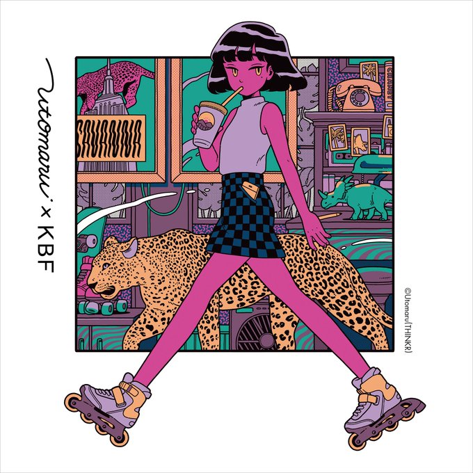 UTOMARU SOMETHING WILD イラスト集